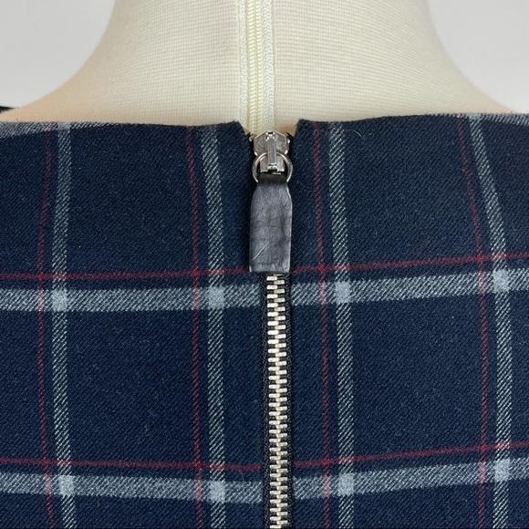 Band of Outsiders Mixed Plaid Sweatshirt US 6 ASO Kendall Jenner - Picture 4 of 7